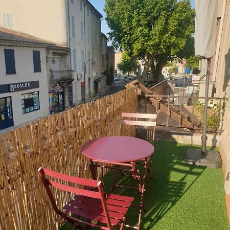 Studio Tout Confort Centre Ville - Balcon, Clim, Tv, Wifi Mazan Exteriör bild